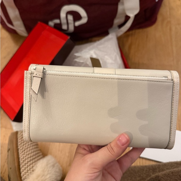 Coach Ivory Leather Clutch - Picture 2 of 5